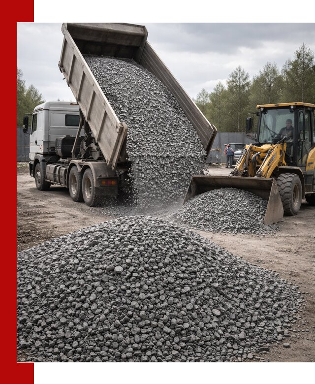 Доставка и продажа щебня гранитного в Гулькевичах