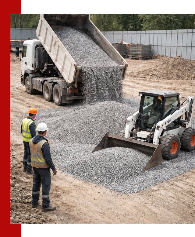 Доставка и продажа гранитного щебня фракции 0-5 в Гулькевичах