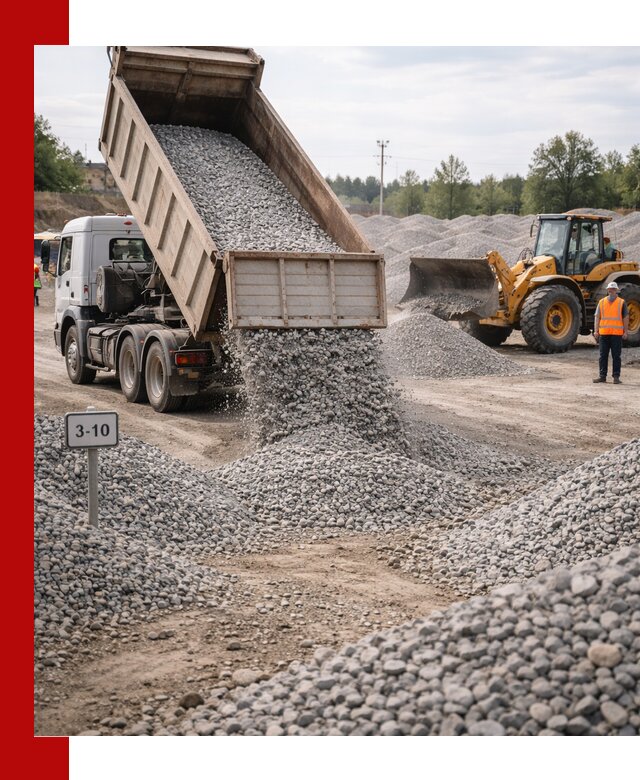 Гранитный щебень фракции 3–10: доставка и продажа в Гулькевичах