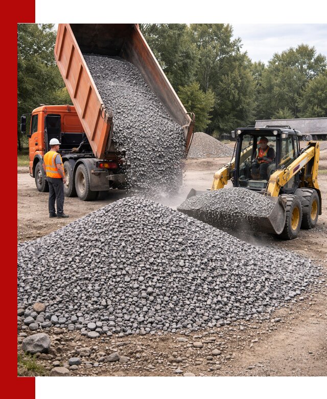 Купить гранитный щебень фракции 5–10 в Гулькевичах с доставкой