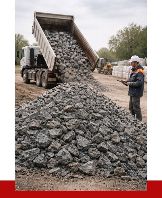 Гранитный щебень фракция 100-200 в Гулькевичах от 4357 р. ПРОНЕРУДГль