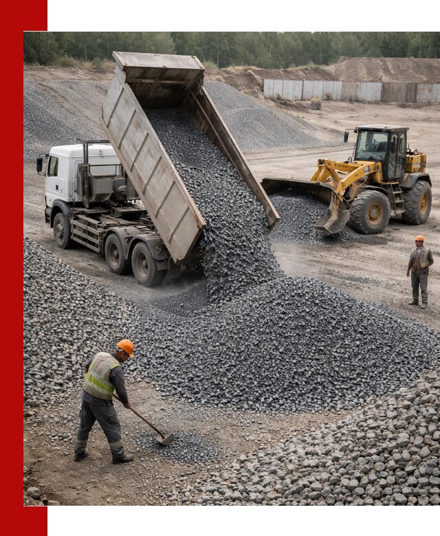 Щебень габбро-диабаз фр. 5-20 с доставкой в Гулькевичах