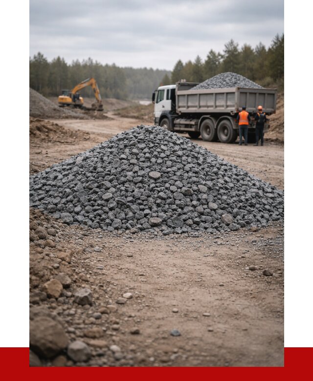 Щебень габбро диабаз фракция 40-70 в Гулькевичах от 2282 р-ПРОНЕРУДГль