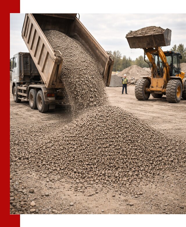 Гравийный щебень фракция 3–10 с доставкой в Гулькевичах