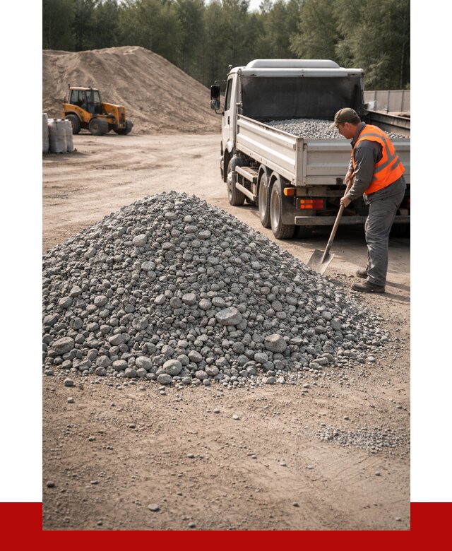 Гравийный щебень фракция 5-10 в Гулькевичах от 2282 р. | ПРОНЕРУДГль