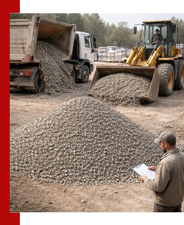 Гравийный щебень фракция 5–10 с доставкой в Гулькевичах
