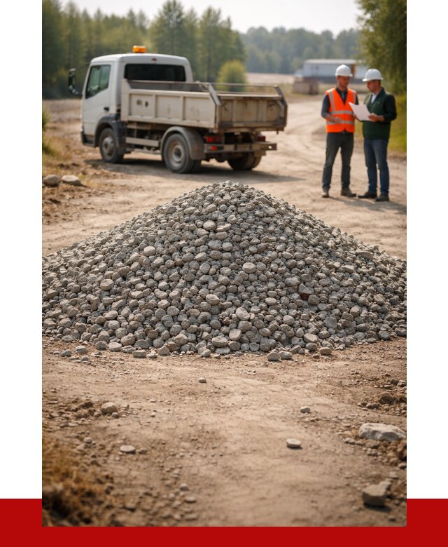 Гравийный щебень фракция 20-40 в Гулькевичах от 1245 р. | ПРОНЕРУДГль