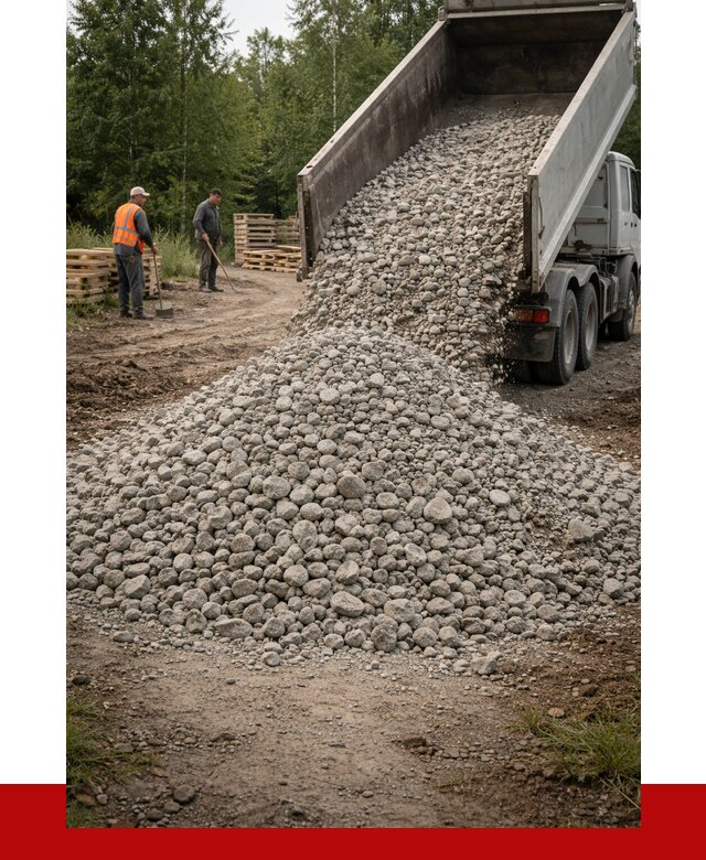 гравийный щебень фракция 70-120 в Гулькевичах от 2542 р. ПРОНЕРУДГль