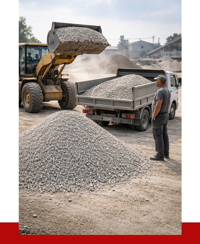 Известняковый щебень фр. 0-5 в Гулькевичах от 4357 р. | ПРОНЕРУДГль