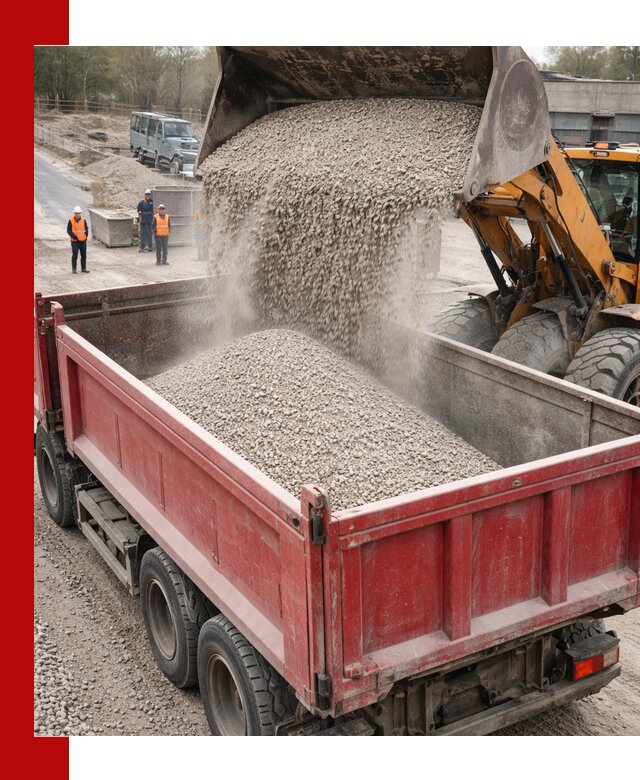 Купить известняковый щебень фракции 0-5 с доставкой в Гулькевичах