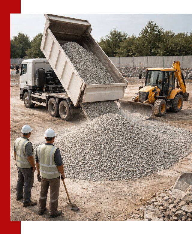Купить известняковый щебень фракции 5–10 мм с доставкой в Гулькевичах