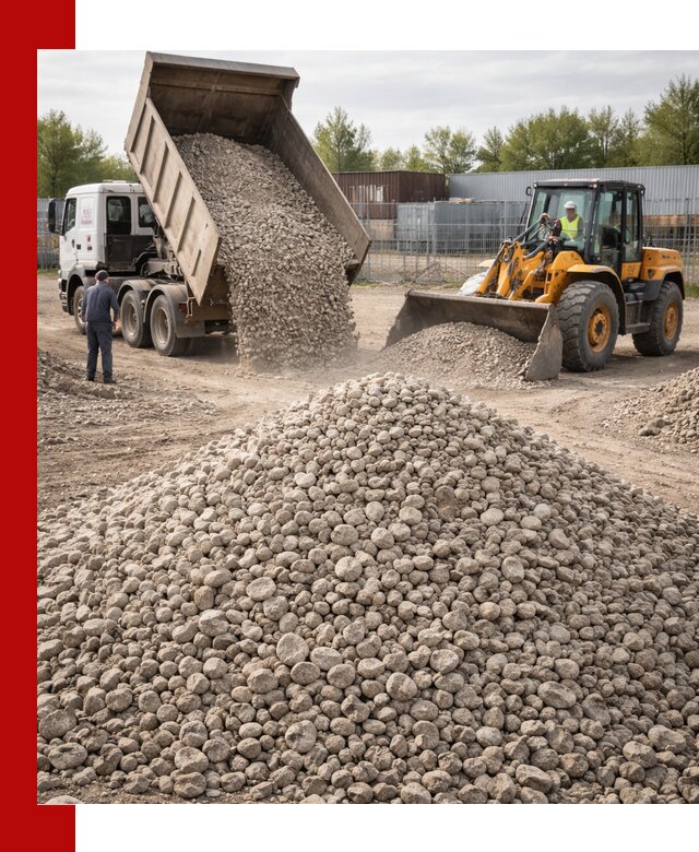 Доломитовый щебень фракции 20–41 с доставкой в Гулькевичах