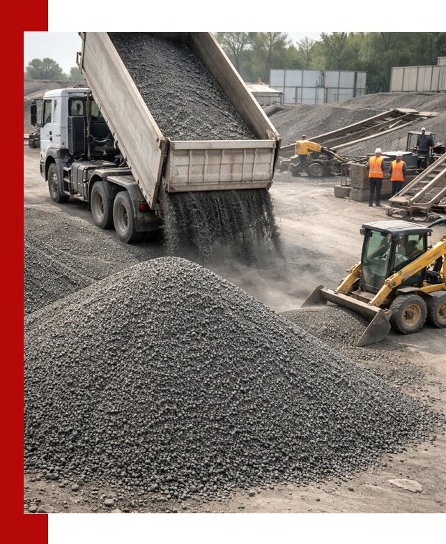 Вторичный щебень фракция 0–5 с доставкой в Гулькевичах