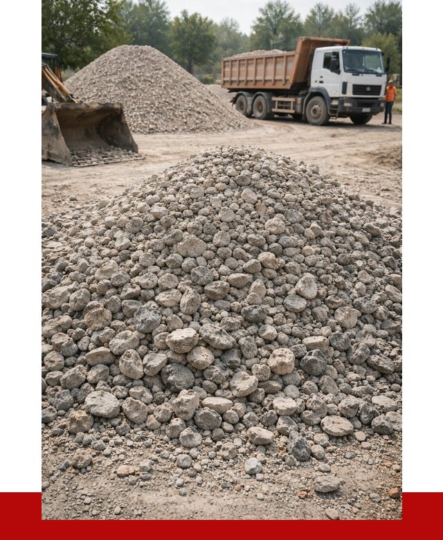 Вторичный щебень фракция 20-40 в Гулькевичах от 2282 р ПРОНЕРУДГль