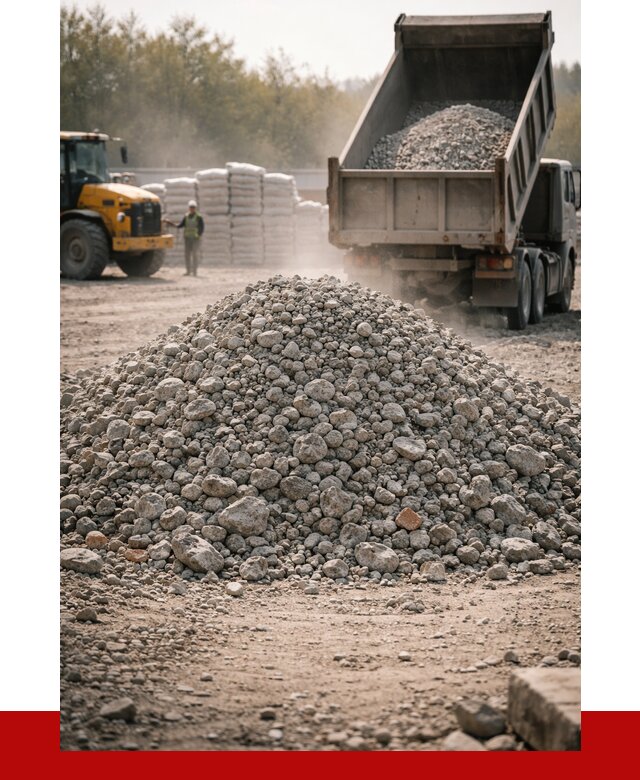 Вторичный щебень фракция 70-150 в Гулькевичах от 1452 р. | ПРОНЕРУДГль
