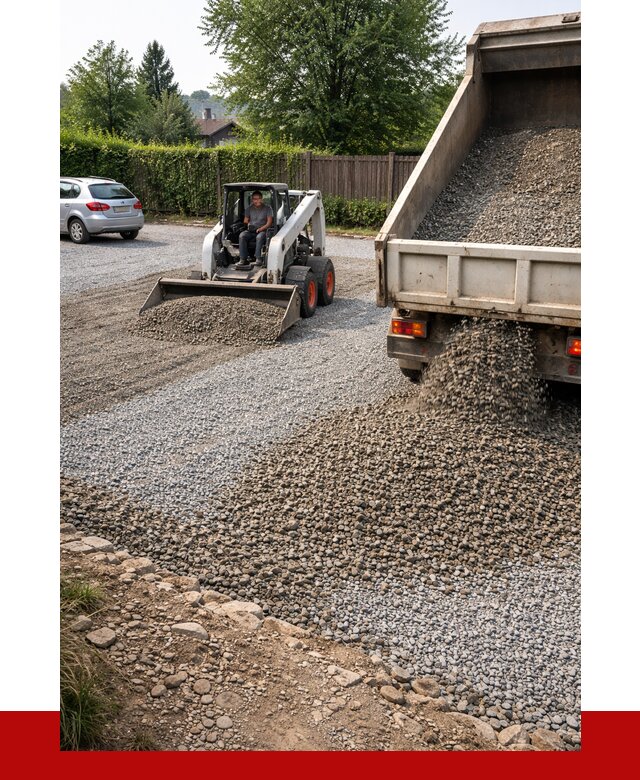 Щебень для парковки в Гулькевичах с доставкой от 1245 р.| ПРОНЕРУДГль