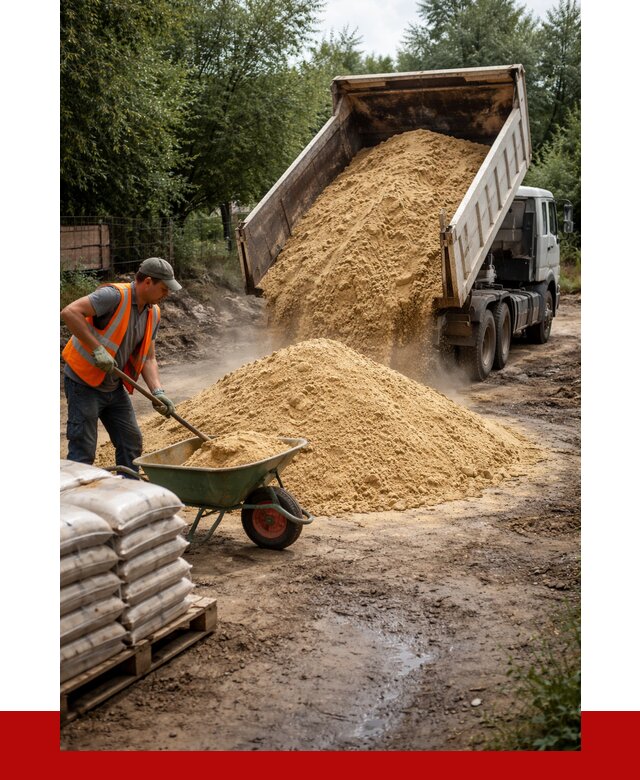 Купить песок с доставкой в Гулькевичах от 1867 р. | ПРОНЕРУДГль