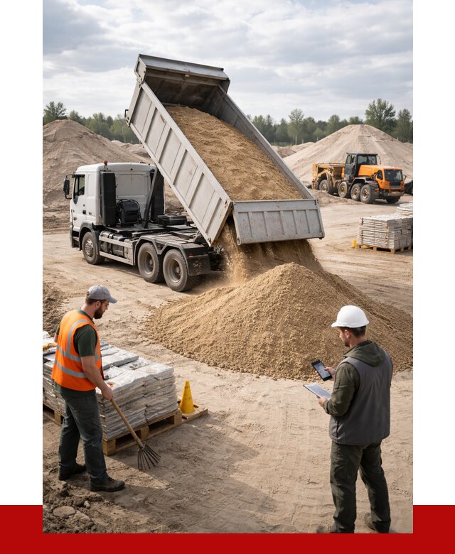 Карьерный песок с доставкой в Гулькевичах от 3735 р. ПРОНЕРУДГль