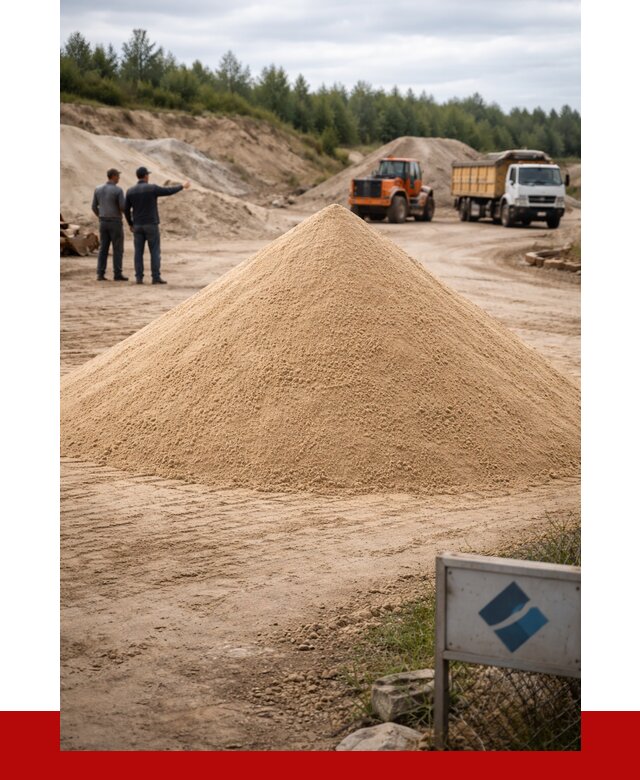 Карьерный песок навалом в Гулькевичах от 1867 р. | ПРОНЕРУДГль