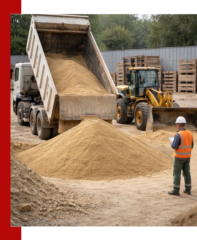 Доставка карьерного мелкозернистого песка в Гулькевичах