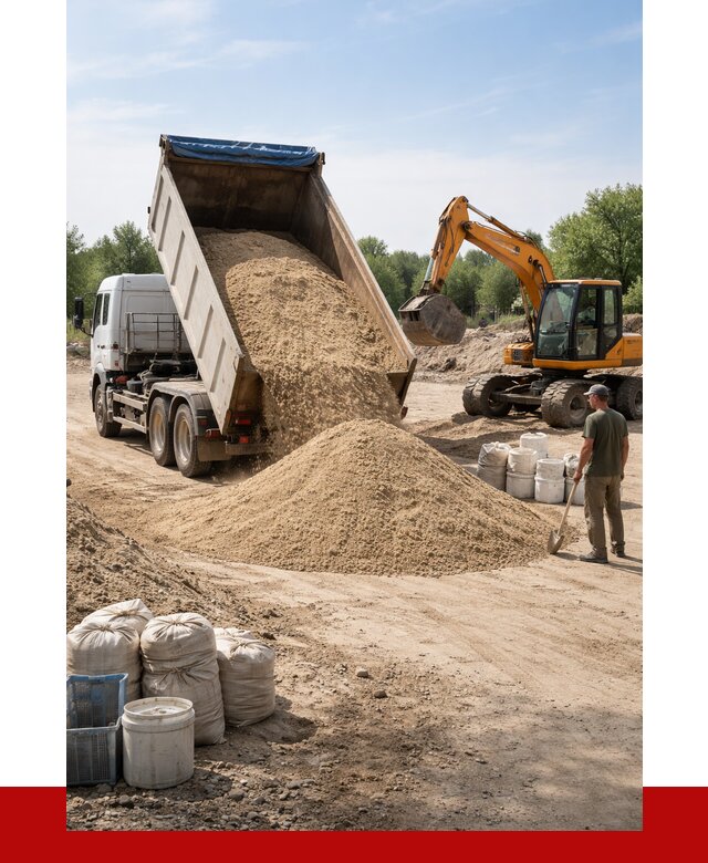 Купить речной песок в Гулькевичах от 1245 р. за куб | ПРОНЕРУДГль