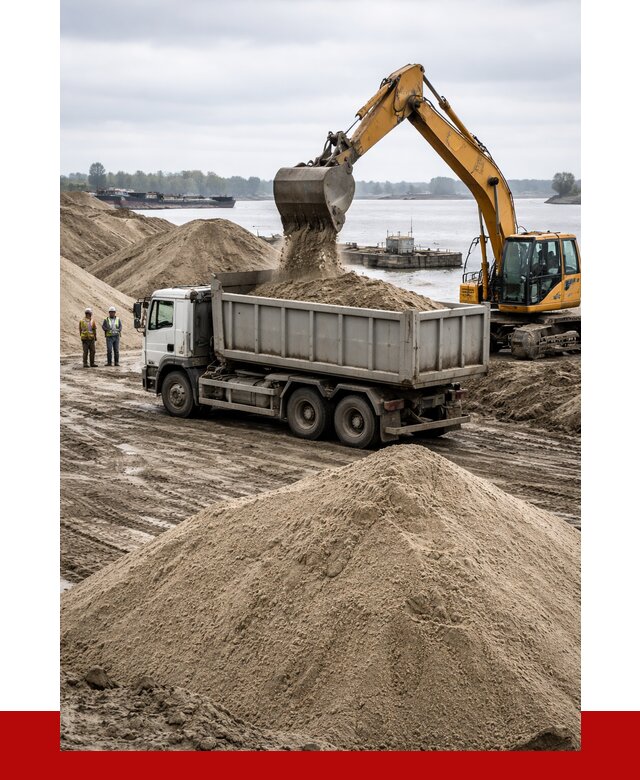Купить речной песок навалом в Гулькевичах от 1867 р., ПРОНЕРУДГль