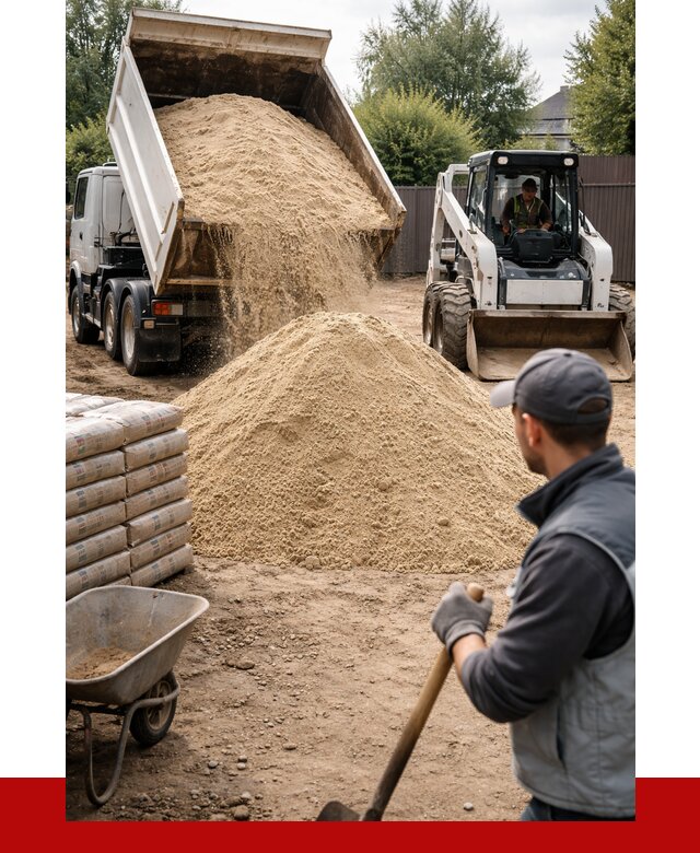 Мытый речной песок с доставкой в Гулькевичах от 1504 р. | ПРОНЕРУДГль