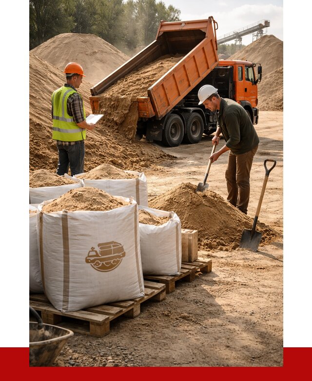 Строительный песок в Гулькевичах от 2282 р. с доставкой, ПРОНЕРУДГль