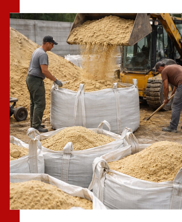 Поставка качественного песка для кладки в Гулькевичах