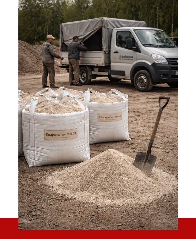 Кварцевый песок для пескоструя в Гулькевичах от 4668 р. | ПРОНЕРУДГль