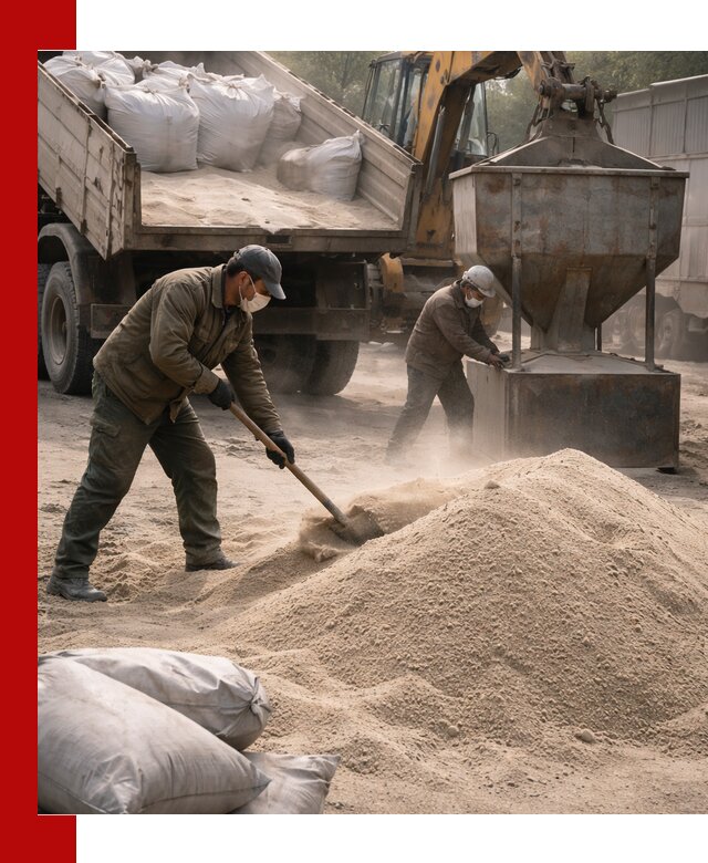 Кварцевый песок для пескоструя в Гулькевичах — доставка и качество