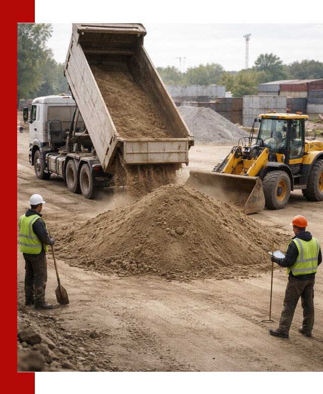 Доставка и продажа пескогрунта оптом и в розницу в Гулькевичах