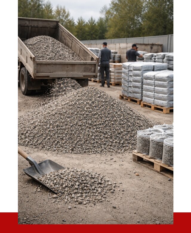 Гравий фракция 5-20 в Гулькевичах купить от 2386 р. ПРОНЕРУДГль