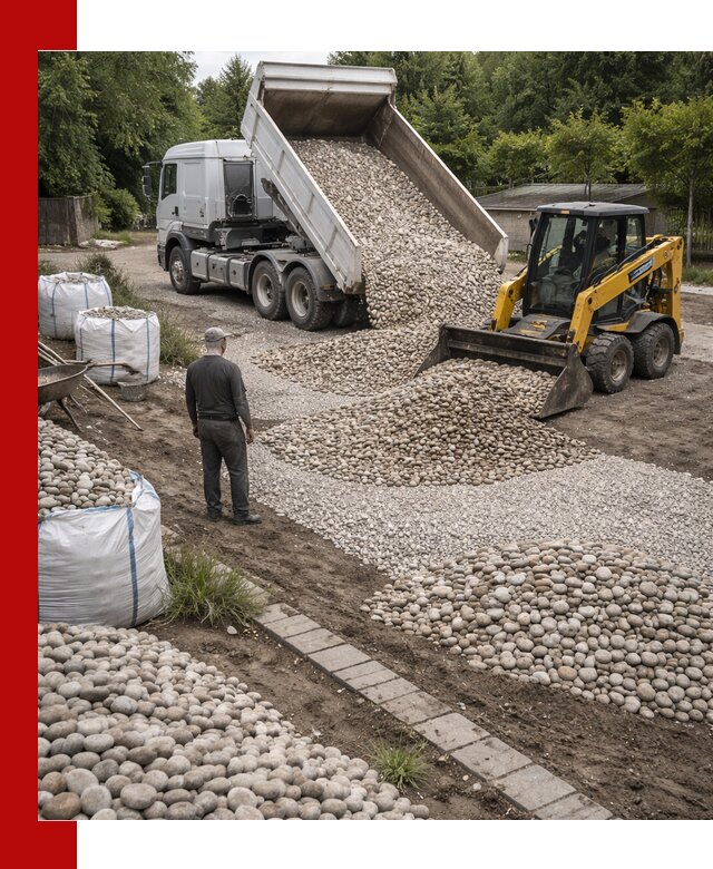 Доставка морской гальки оптом и в розницу в Гулькевичах