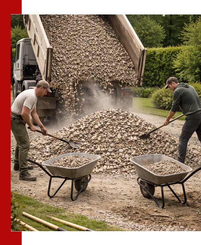 Доставка и продажа декоративной гальки в Гулькевичах