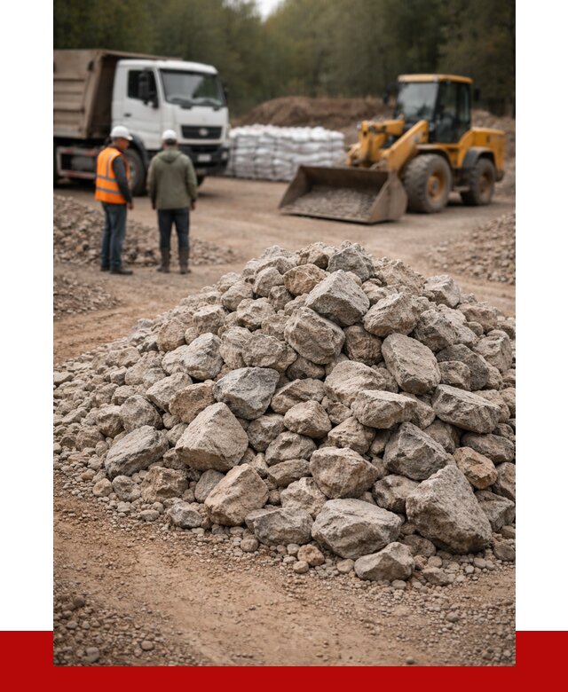 Купить бутовый камень с доставкой в Гулькевичах от 2386 р. | ПРОНЕРУДГль