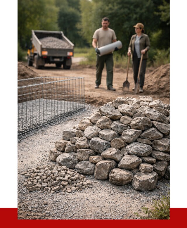 Камень для габионов фракция 100-200 в Гулькевичах от 4980 р. | ПРОНЕРУДГль