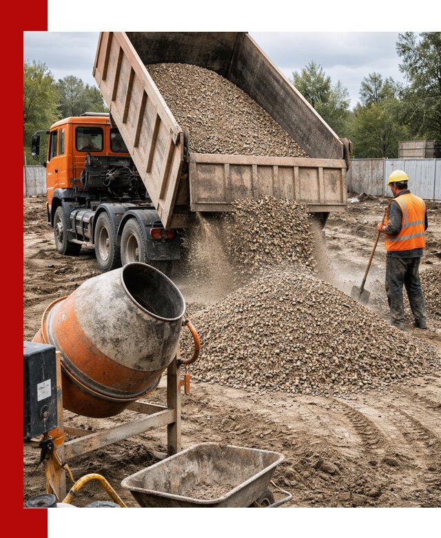 Опгс для бетона с доставкой самосвалом в Гулькевичах от производителя