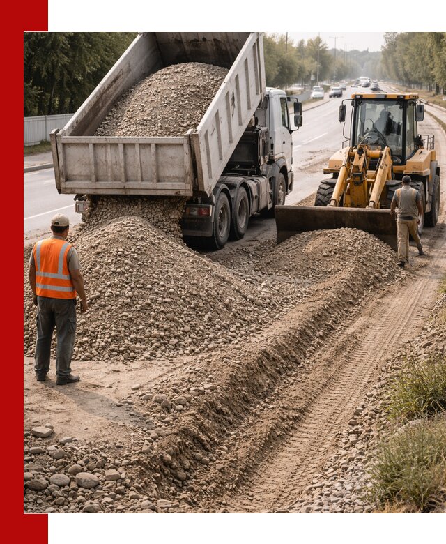 Опгс для устройства дорог и подсыпки в Гулькевичах
