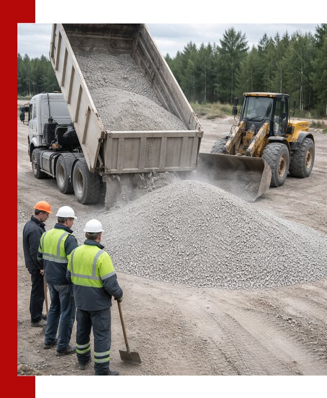 Известняковый отсев 0-5 доставка в Гулькевичах быстро и выгодно
