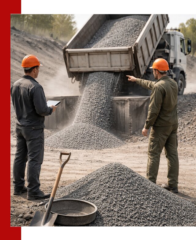 Гранитная крошка фракция 2-5 доставка в Гулькевичах