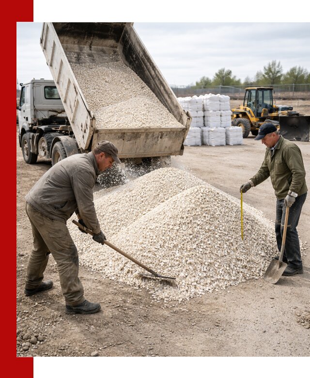 Мраморная крошка с доставкой и разгрузкой в Гулькевичах