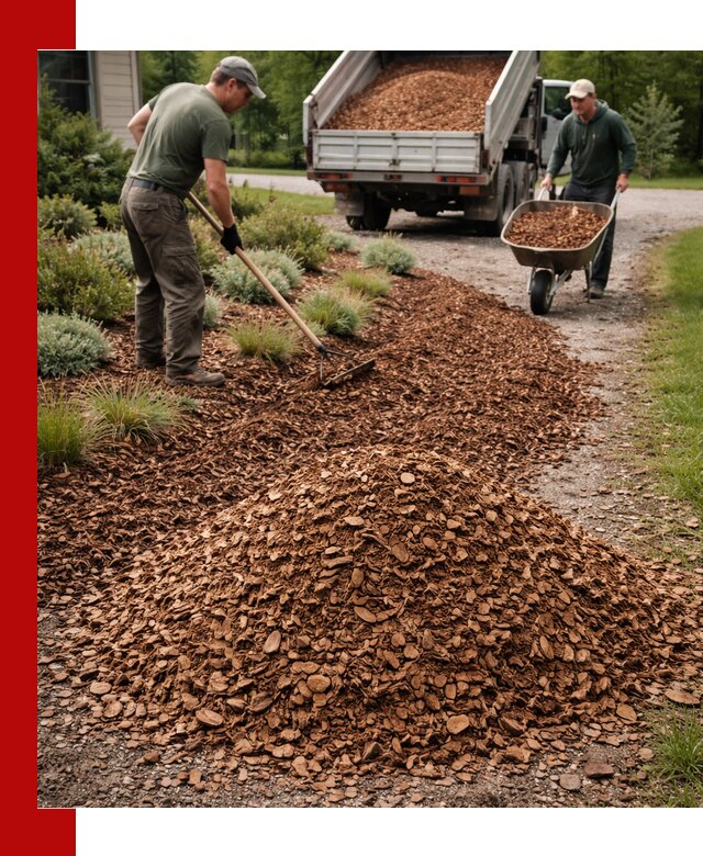 Крошка для мульчирования с доставкой в Гулькевичах