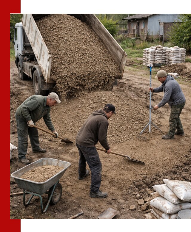 Керамзитовый песок с доставкой в Гулькевичах оптом и в розницу