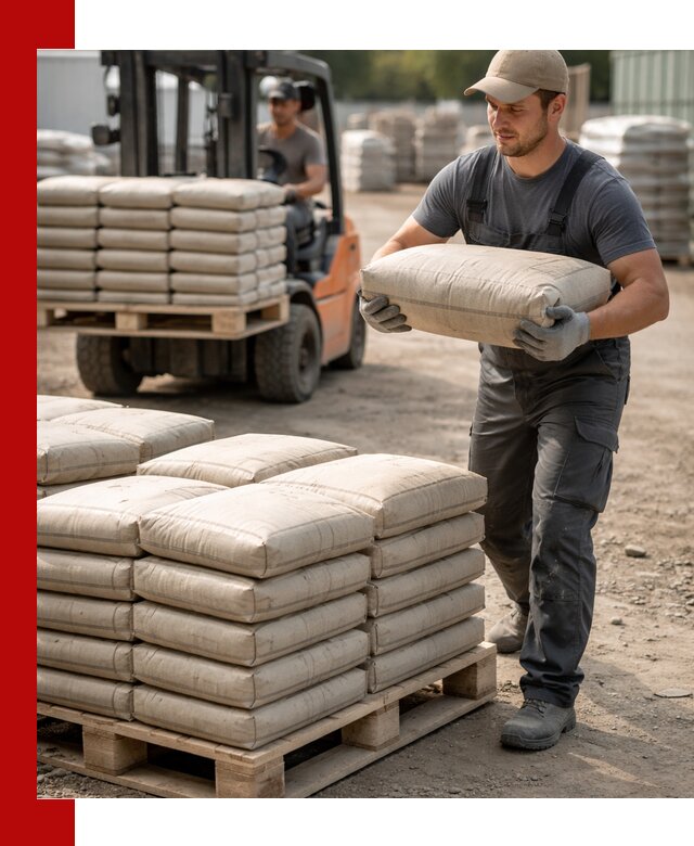 Доставка цемента в мешках оптом и в розницу в Гулькевичах