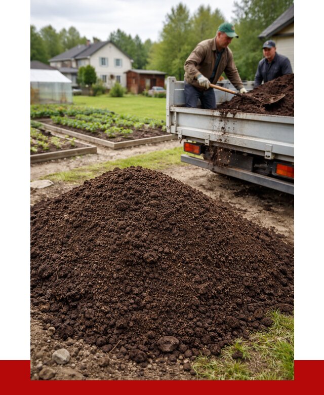 Плодородный грунт в Гулькевичах с доставкой от 4357 р. | ПРОНЕРУДГль