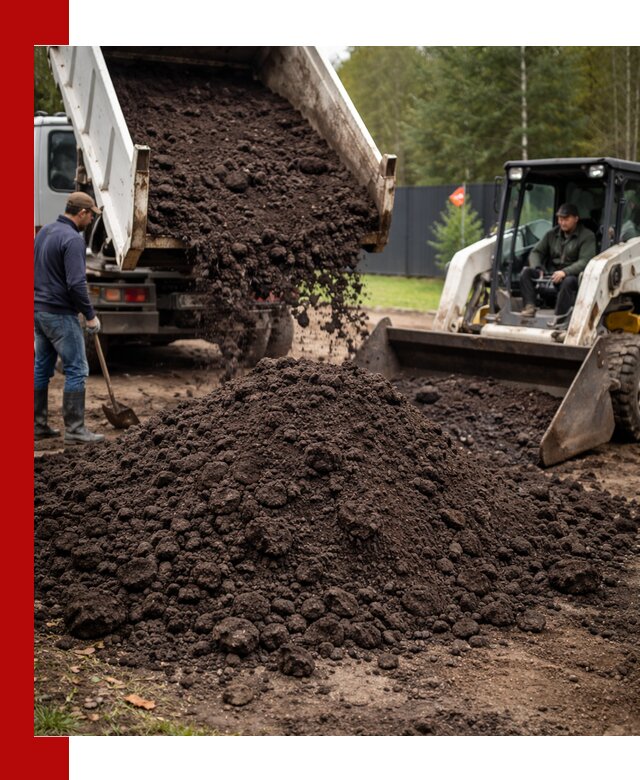 Плодородный грунт с доставкой в Гулькевичах для садов и огородов