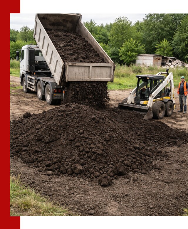 Поставка плодородной земли с доставкой самосвалом в Гулькевичах