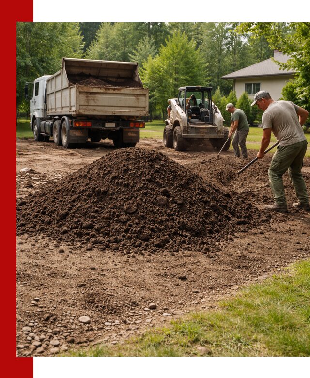 Доставка и укладка грунта для газона в Гулькевичах