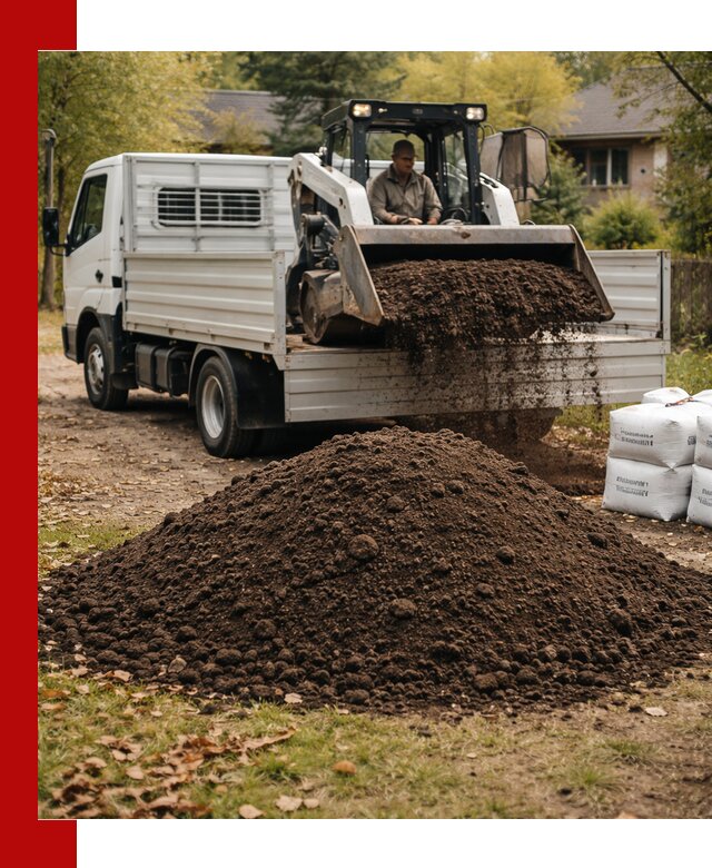 Доставка садовой земли в больших объёмах в Гулькевичах